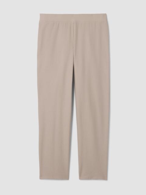 Washable Stretch Crepe Straight Pant