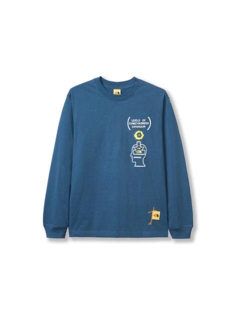 The North Face x Brain Dead L/S Tee Blue