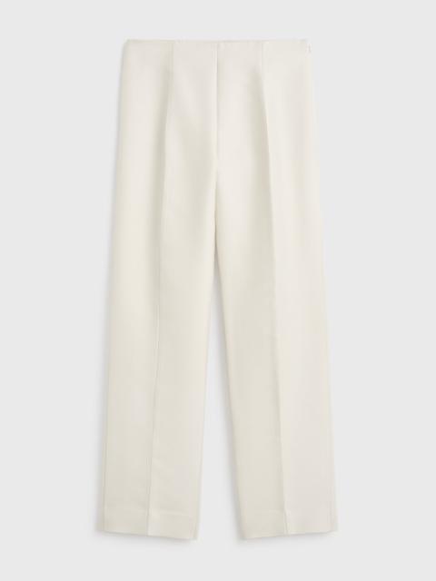 Slim evening trousers ecru