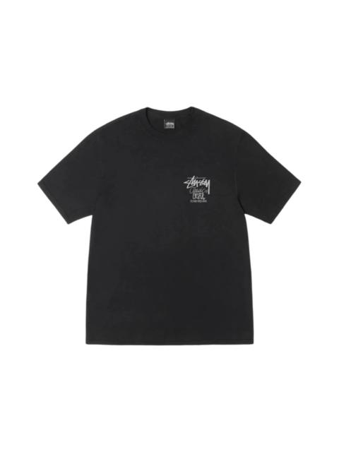 Stussy Classic Gear Pigment Dyed Tee Black