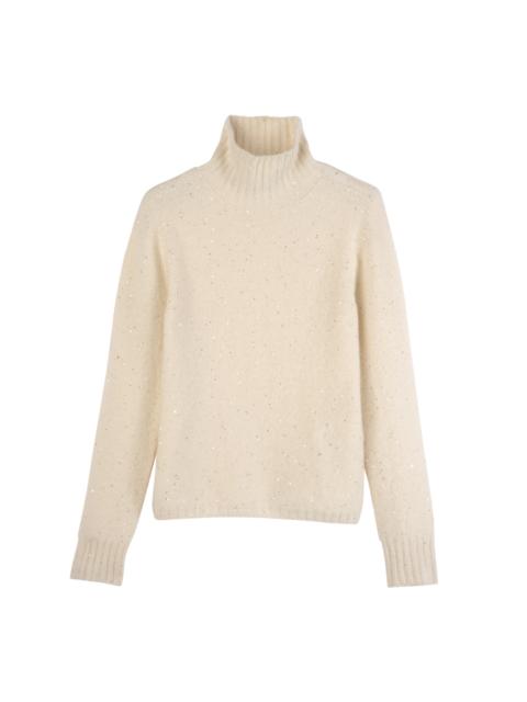 High neck sweater Ivory - OTHER