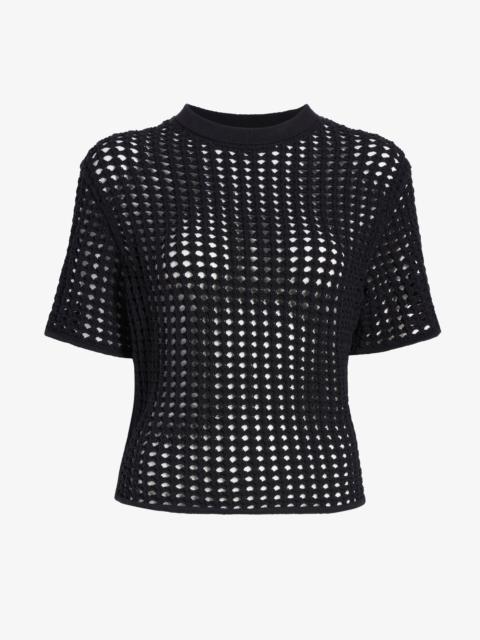 Kimia Top in Open Crochet