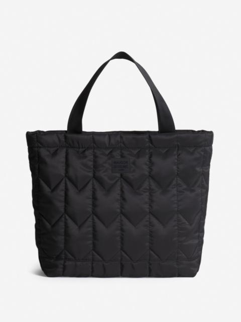CHEVRON QUILTED LARGE TOTE