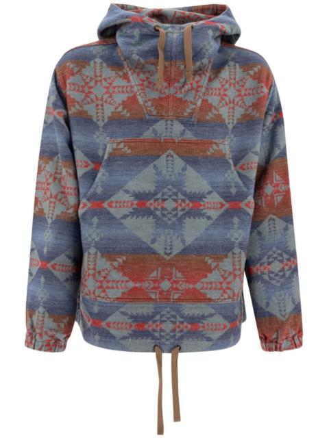 jacquard-woven jacket