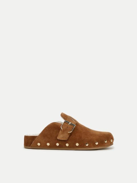 FERN SHEARLING CLOG