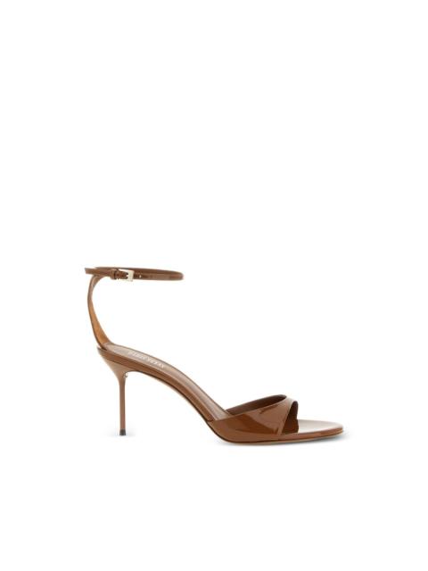 patent ankle strap lidia sandals