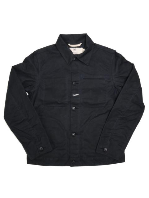 Ridgeline Supply Jacket Black Waxed Canvas