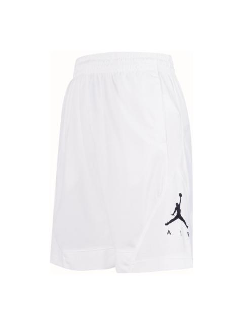 Air Jordan Rise Striped Triangle Logo Shorts 'White' BV5265-100