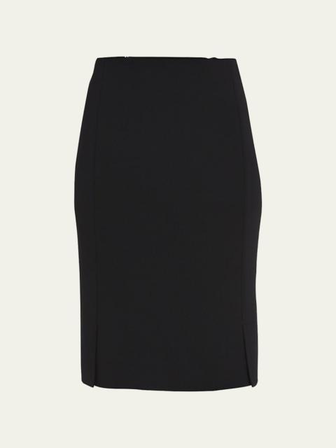 Knee-Length Pencil Skirt