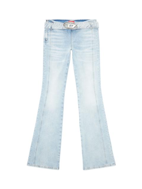 BOOTCUT AND FLARE JEANS D-EBBYBELT 0JGAA