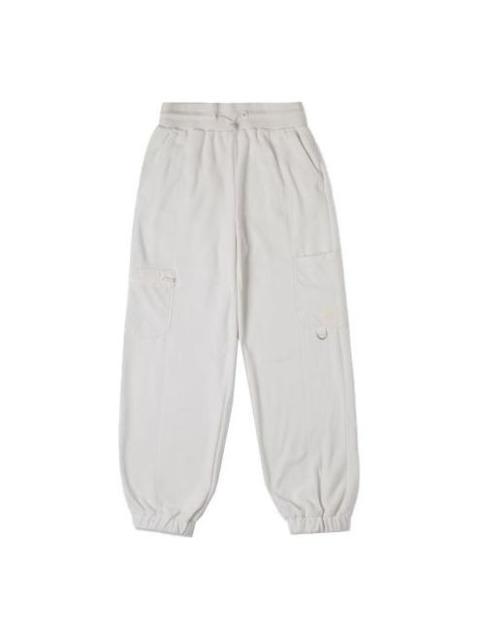 (WMNS) Converse Polar Fleece Pant 'White' 10025681-A01
