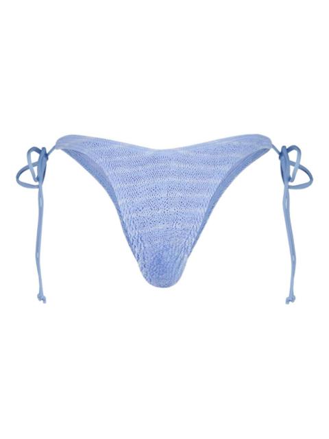 Serenity stripe textured bikini brief