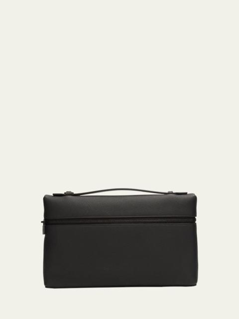 Men's Leather Pouch Bag