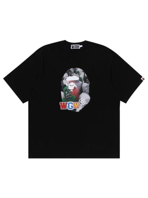 BAPE Shark Seijin Photo Print Relaxed Fit Tee 'Black'