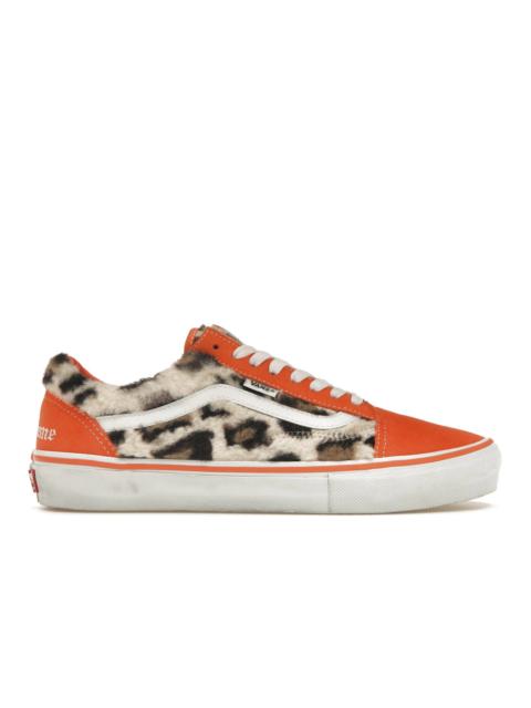 Vans Old Skool Supreme Leopard Orange
