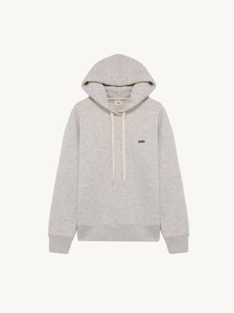 EMBROIDERED LOGO HOODIE WOMAN