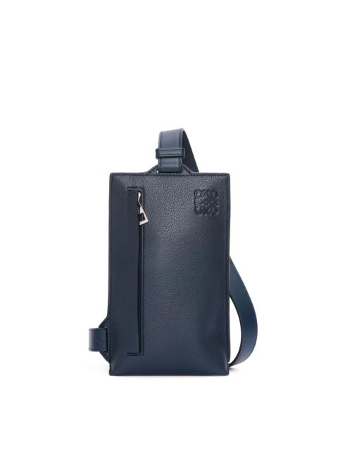 ☆関税込み☆【LOEWE】Vertical T Pocket grainedleatherbeltbag Loewe Vertical T Pocket in grained calfskin | REVERSIBLE