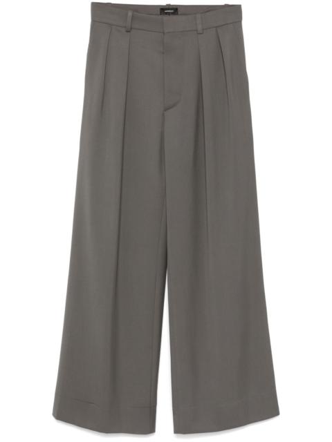 low-waist trousers