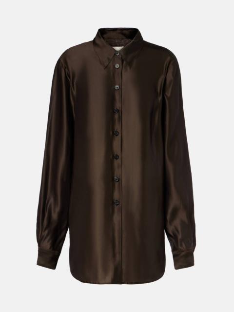 Auryn oversized satin shirt