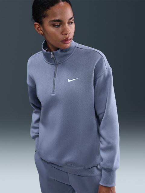 Nike Sportswear Phoenix Fleece Women's Oversized 1/4-Zip Long Sweatshirt