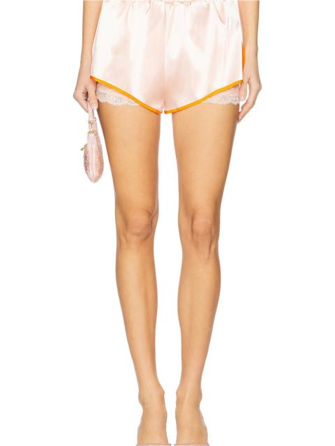 Satin Boxer Mini Short