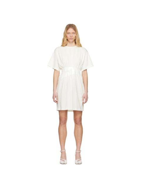 Off-White Taped Jersey Midi Dress