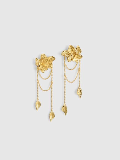 Jasmine Chain Stud Earrings