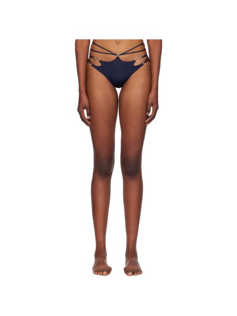 Navy Davine Bikini Bottom