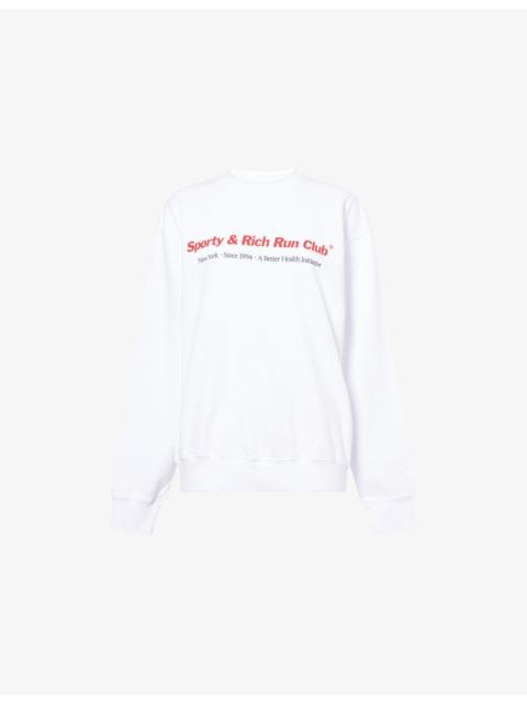 Duty Run Club Crewneck Cotton Sweatshirt