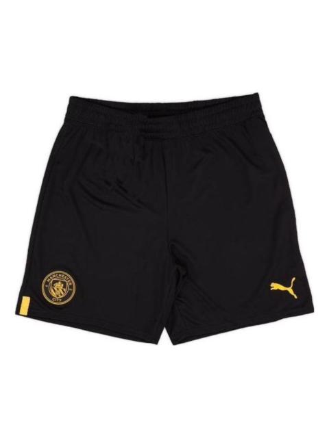 PUMA Manchester City F.C. 22/23 Replica Shorts 'Black Gold' 765752-02