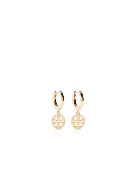 Double-T drop earrings