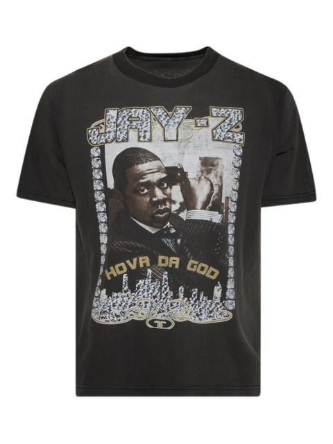 Jay-Z portrait cotton T-shirt
