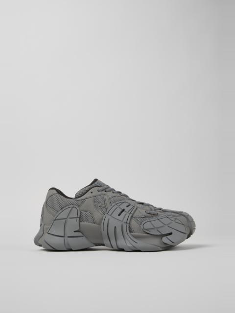 Gray Textile Sneakers