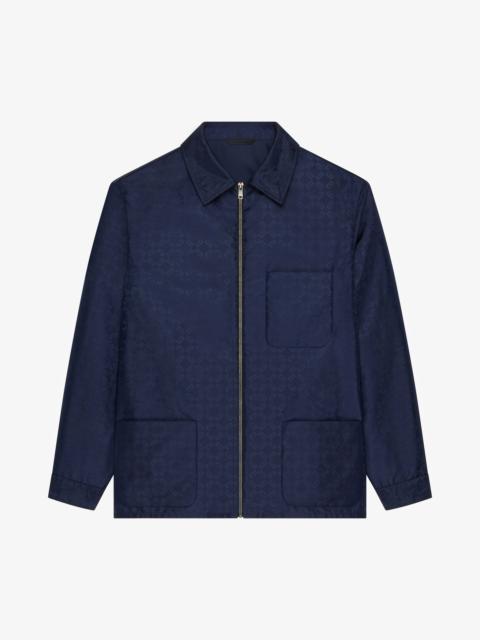 OVERSHIRT IN DOUBLE FACE MONOGRAM 72 JACQUARD