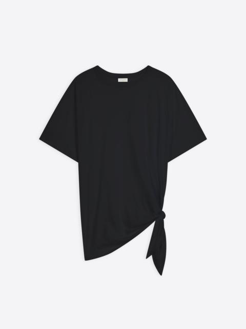 DRAPED KNOT TEE