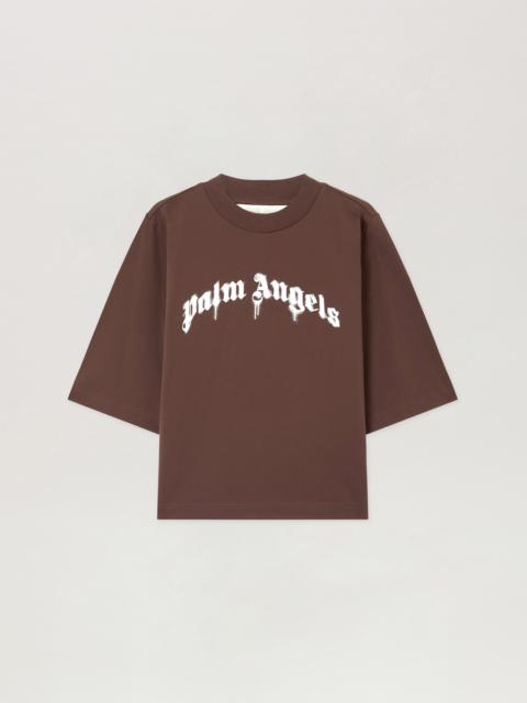 Curved Logo Boxy T-Shirt