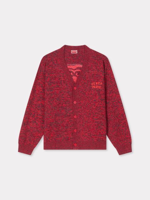 'KENZO Boke Heart' cardigan in cotton wool