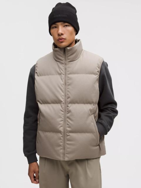 Always Down Puffer Vest *Tech Canvas