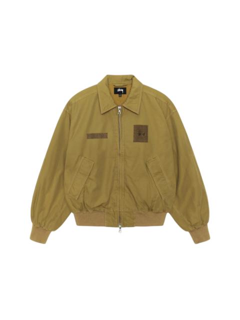 Stussy Flight Bomber Jacket Golden Olive