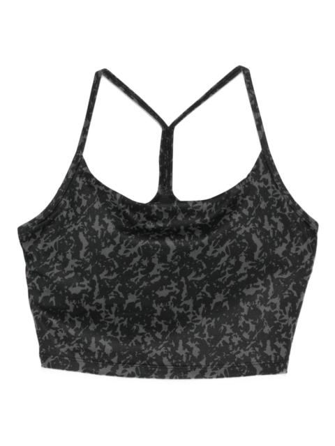 patterned sport bra