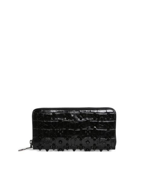 spike embossed wallet