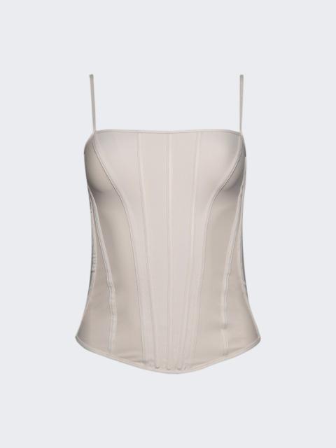 Boned Stretch Top Cement