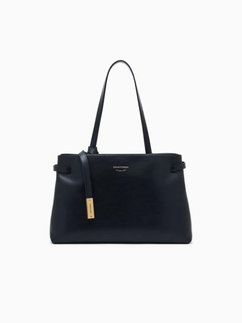 SMOOTH LEATHER HANDBAG