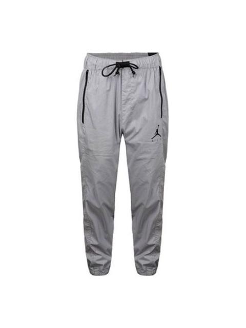 Air Jordan Jumpman Casual Woven Sports Pants Gray AV1841-059