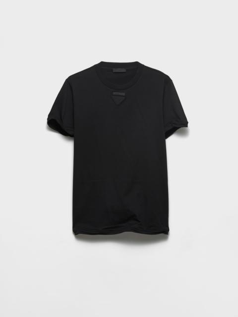 Shapeable cotton T-shirt