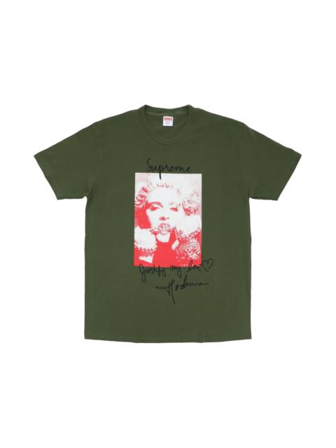 Supreme Madonna Tee Olive