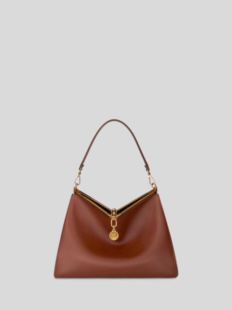 LARGE LEATHER VELA BAG