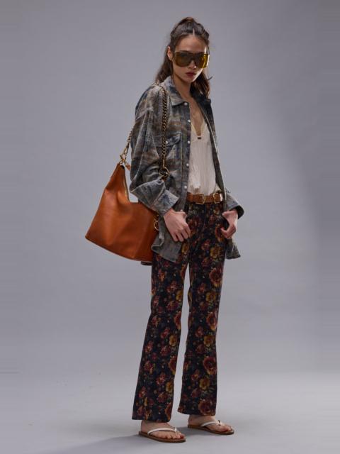 JOAN CROPPED FLARE JEAN