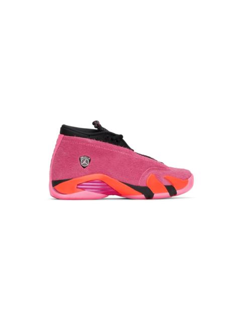 Pink Air Jordan 14 Retro Sneakers