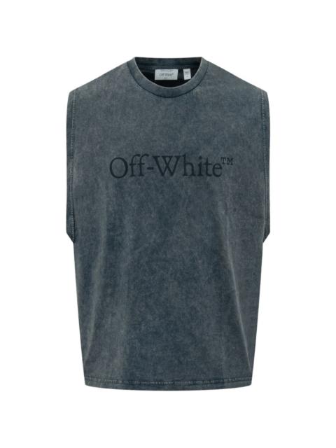 logo sleeveless T-shirt